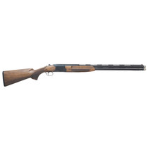 Pointer REXFT912BBW12 FT912 Field Trek Full Size 12 Gauge Break Open 3" 2rd 28" Black Over/Under Vent Rib Barrel, Black Steel Receiver, Fixed Walnut Stock, Ambidextrous