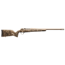Christensen Arms 8011505800 Evoke 22 Creedmoor 4+1 22" Flat Dark Earth Cerakote Threaded Barrel & Steel Drilled & Tapped Receiver, Mossy Oak Bottomland Polymer Stock