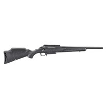 Ruger 56906 American II Patrol 7mm PRC 3+1 20" Graphite Black Cerakote Threaded Bull Barrel & Alloy Steel Receiver w/Picatinny Rail, Black Splatter Adj LOP Synthetic Stock