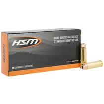HSM 500SW1N Classic 500 S&W Mag 350 gr Jacket Hollow Point 20 Per Box/ 25 Case