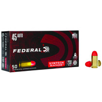 Federal AE45SJ1 American Eagle Syntech Range 45ACP 230gr Total Syntech Jacket Round Nose 50 Per Box/10 Case