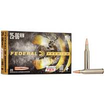 Federal P2506H Premium 25-06Rem 100gr Barnes TSX 20 Per Box/10 Case