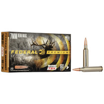 Federal P7RN Premium 7mmRemMag 160gr Barnes TSX 20 Per Box/10 Case