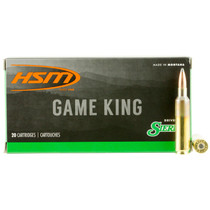 HSM 65X2843N Game King 6.5x284 Norma 140 gr Sierra GameKing Spitzer Boat Tail 20 Per Box/ 20 Case