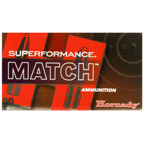 Hornady 80963 Superformance Match 308Win 168gr Extremely Low Drag Match 20 Per Box/10 Case