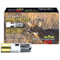 Brenneke SL203M Magnum 20Gauge 3" 1oz Slug Shot 5 Per Box/50 Case