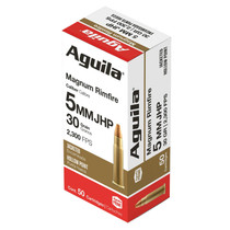 Aguila 1B222406 5mm Rem Mag 30gr Jacketed Hollow Point 50 Per Box/20 Case