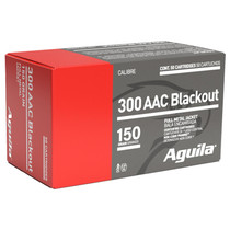 Aguila 1E300110 300Blackout 150gr Full Metal Jacket Boat Tail 50 Per Box/20 Case