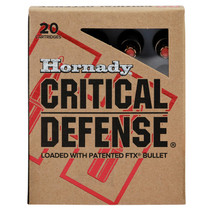 Hornady 80270 Critical Defense 223Rem 55gr Flex Tip eXpanding 20 Per Box/10 Case