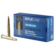 PPU PP303S2 Standard Rifle 303British 180gr Soft Point Boat Tail 20 Per Box/10 Case