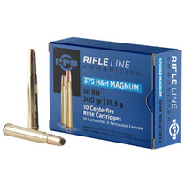 PPU PP375S Standard Rifle 375H&HMag 300gr Soft Point Round Nose 10 Per Box/20 Case