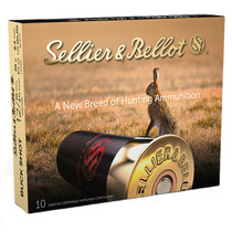 Sellier & Bellot SB12BSE Hunting 12Gauge 2.75" 12Pellets 1 1/4oz 00Buck Shot 10 Box/25 Case
