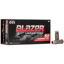 CCI 3556 Blazer Handgun 44S&W Spl 200gr Jacketed Hollow Point 50 Per Box/20 Case