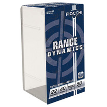 Fiocchi 22FWMC Field Dynamics Performance 22WMR 40gr Total Metal Jacket 50 Per Box/40 Case