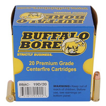 Buffalo Bore Ammunition 19D20 Heavy Strictly Business 357Mag 125gr Jacket Hollow Point 20 Per Box/12 Case