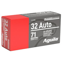 Aguila 1E322110 32ACP 71gr Full Metal Jacket 50 Per Box/20 Case