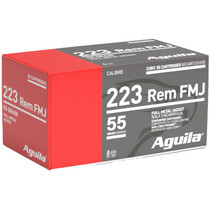 Aguila 1E223110 223Rem 55gr Full Metal Jacket 50 Per Box/20 Case