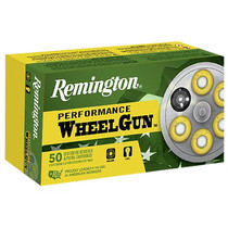 Remington Ammunition 22271 Performance WheelGun 38Special 158gr Lead Semi Wadcutter 50 Per Box/10 Case