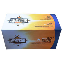 Armscor 50328 Precision Value Pack 22TCM 39gr Jacket Hollow Point 100 Per Box/12 Case