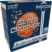 Fiocchi 12SCRS75 Exacta Target Super Crusher 12Gauge 2.75" 1oz 7.5Shot 25 Per Box/10 Case