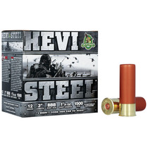 HEVI-Shot HS60888 HEVI-Steel 12Gauge 3" 1 1/4oz BBBShot 25 Per Box/10 Case