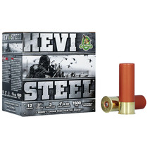 HEVI-Shot HS60003 HEVI-Steel 12Gauge 3" 1 1/4oz 3Shot 25 Per Box/10 Case