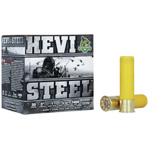 HEVI-Shot HS62001 HEVI-Steel 20Gauge 3" 7/8oz 1Shot 25 Per Box/10 Case