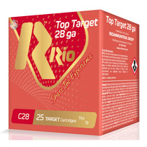 Rio Ammunition RC2875 Top Target 28 Gauge 2.75" 3/4 oz 7.5 Shot 25 Per Box/ 10 Case