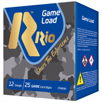 Rio Ammunition SG328 Game Load Super Game High Velocity 12Gauge 2.75" 1 1/8oz 8Shot 25 Per Box/10 Case