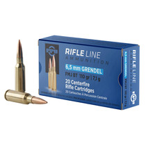 PPU PP6GF Standard Rifle 6.5Grendel 110gr Full Metal Jacket Boat Tail 20 Per Box/25 Case