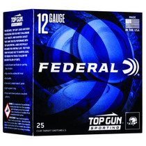 Federal TGSH1275 Top Gun 12Gauge 2.75" 1oz 7.5Shot 25 Per Box/10 Case