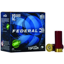 Federal TG12W8 Top Gun Paper Wad 12Gauge 2.75" 1 1/8oz 8Shot 25 Per Box/10 Case