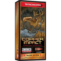 Winchester Ammo X350CLF Copper Impact 350Legend 150gr Copper Extreme Point Lead Free 20 Per Box/10 Case