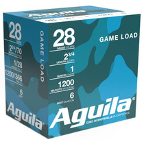 Aguila 1CHB2836 Game Load 28Gauge 2.75" 1oz 6Shot 25 Per Box/20 Case
