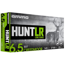 Ammo Inc 65CM140SSTA20 Hunt Long Range 6.5Creedmoor 140gr Super Shock Tip 20 Per Box/10 Case