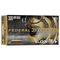 Federal P300WELDX1 Premium ELD-X 300WinMag 200gr 20 Per Box/10 Case
