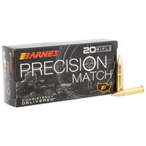 Barnes Bullets 32134 Precision Match 300Blackout 220gr Match Burner OTM BT 20 Per Box/10 Case