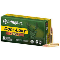 Remington Ammunition R27854 Core-Lokt Copper 308Win 150gr Copper Hollow Point 20 Per Box/10 Case