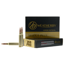 Weatherby M300P195HCB Select Plus 300PRC 195gr Hammer Custom 20 Per Box/10 Case