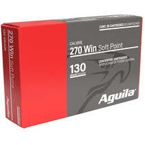 Aguila 8053AG 270Win 130gr InterLock Boat Tail Soft Point 20 Per Box/10 Case