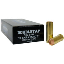 DoubleTap Ammunition 500SWSS2 Snake Shot 500S&W Mag 380gr 20 Per Box/25 Case