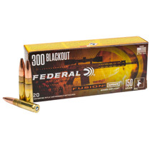 Federal F300BMSR3 Fusion 300Blackout 190gr Bonded Soft Point 20 Per Box/10 Case