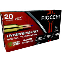 Fiocchi 65CMTTSX Hyperformance 6.5Creedmoor 120gr Barnes Tipped TSX 20 Per Box/10 Case