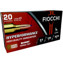Fiocchi 65PRCTT Hyperformance 6.5PRC 120gr Barnes Tipped TSX 20 Per Box/10 Case