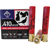 ATI ATIAC41036 Target Load 410Gauge 3" 11/16oz 6Shot 25 Per Box/10 Case