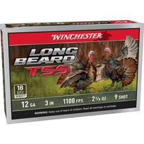 Winchester Ammo LBTSS1239 Long Beard TSS 12Gauge 3" 2 3/8oz Tungsten 9Shot 5 Per Box/10 Case