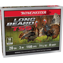 Winchester Ammo LBTSS2038 Long Beard TSS 20Gauge 3" 1 5/8oz Tungsten 8Shot 5 Per Box/10 Case