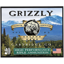 Grizzly Ammo GC44M+P3 44RemMag+P+ 360gr Full Metal Jacket Flat Point 20 Per Box/10 Case