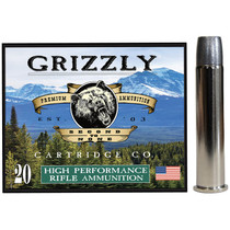 Grizzly Ammo GC45/70+P8 45-70Gov+P 460gr Wide Long Nose Gas Check 20 Per Box/10 Case