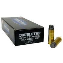 DoubleTap Ammunition 45CS255HC 45Colt 225gr Hardcast Solid 20 Per Box/25 Case